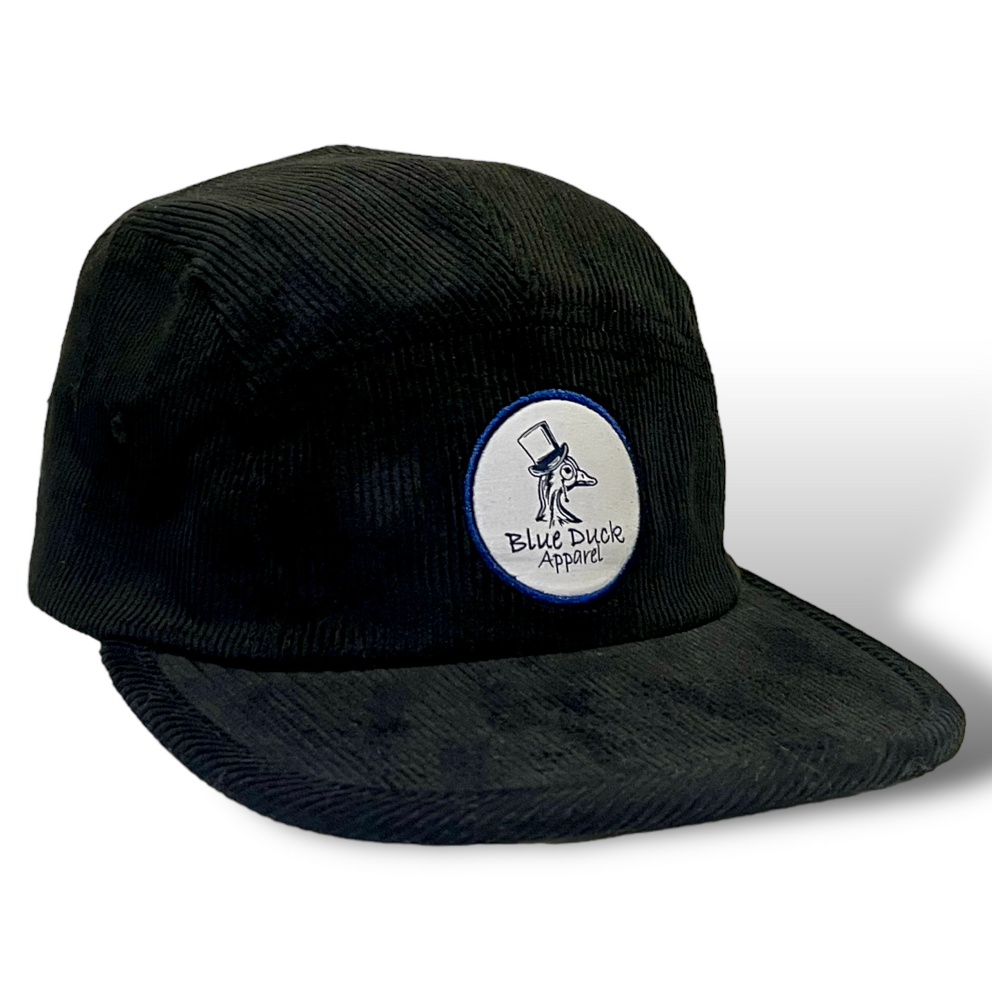 Black Corduroy Cap
